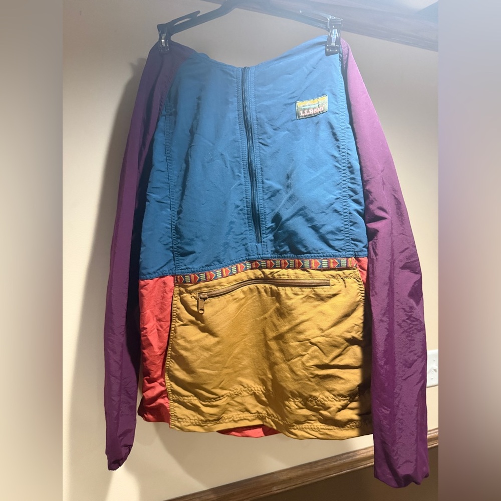 L.L. Bean Mountain Anorak Windbreaker Jacket